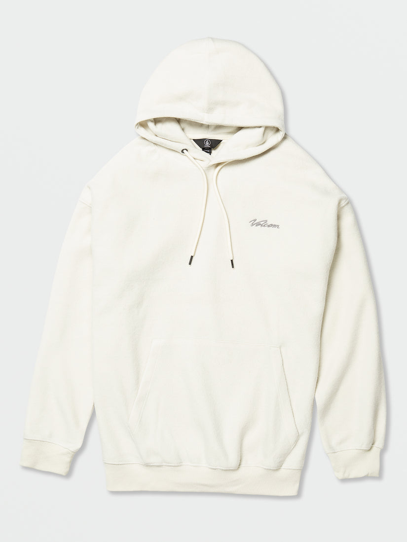 Whitby Pullover Fleece Hoodie - White Flash