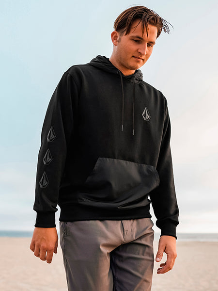 Iconic Tech Pullover Hoodie - Black – Volcom US