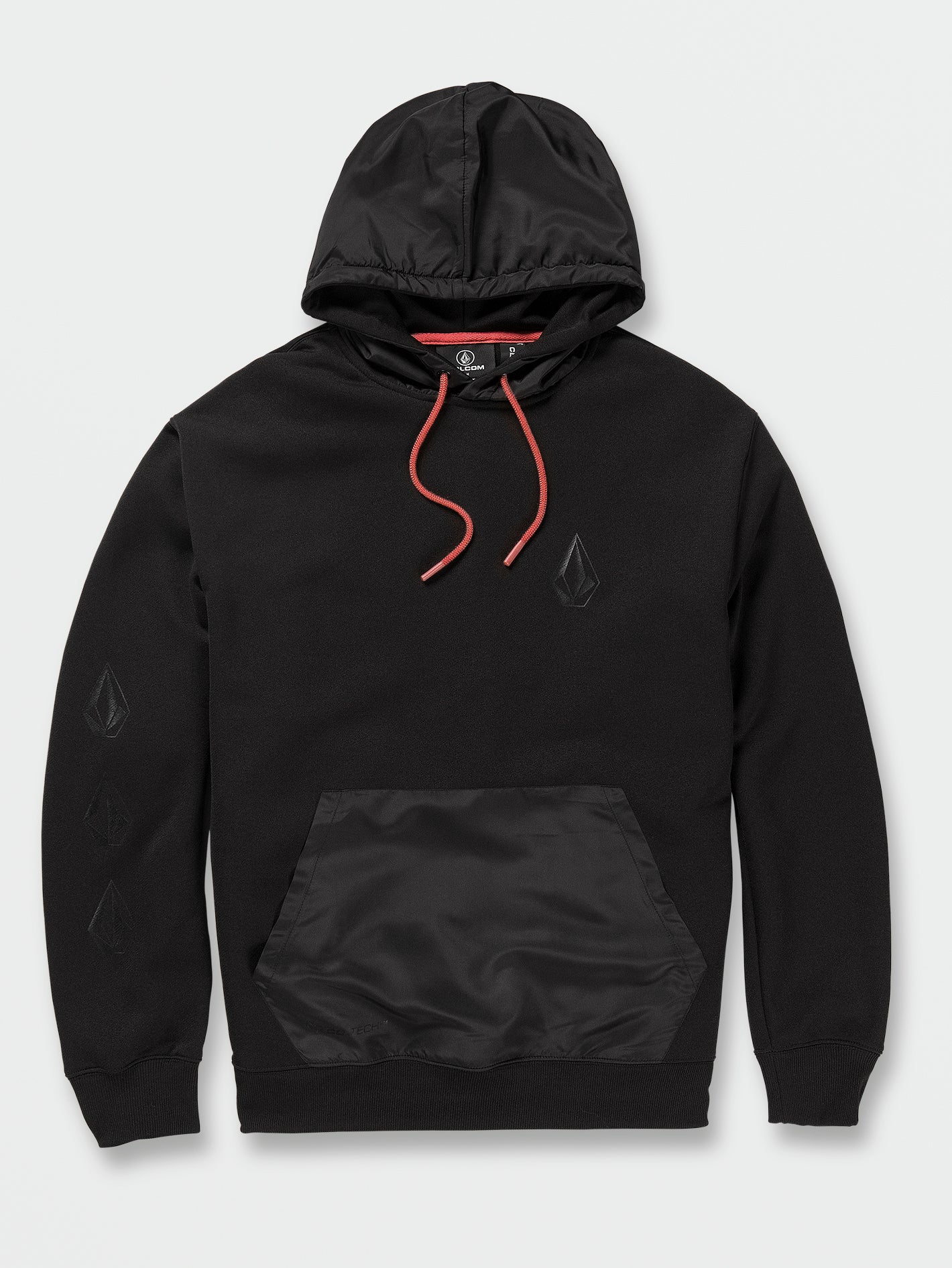 Iconic Tech Pullover Hoodie - Black – Volcom US