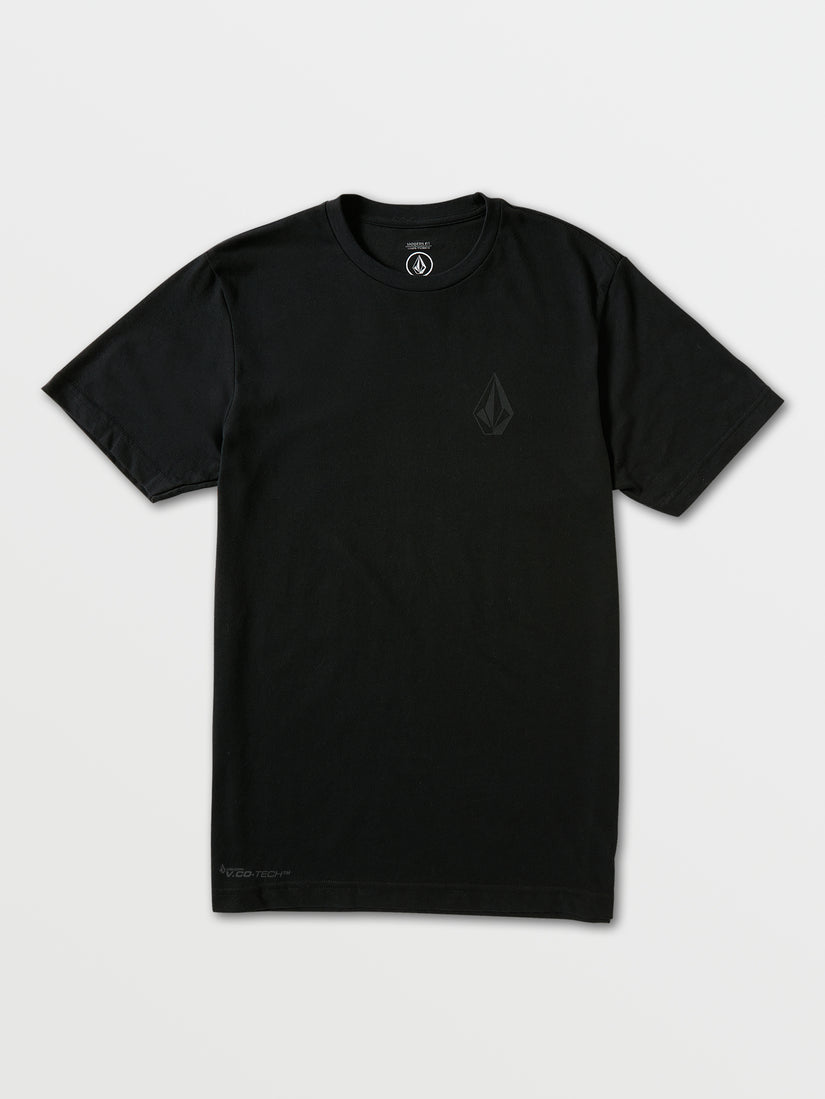 Stone Tech Short Sleeve Tee - Black (A4332103_BLK) [F]