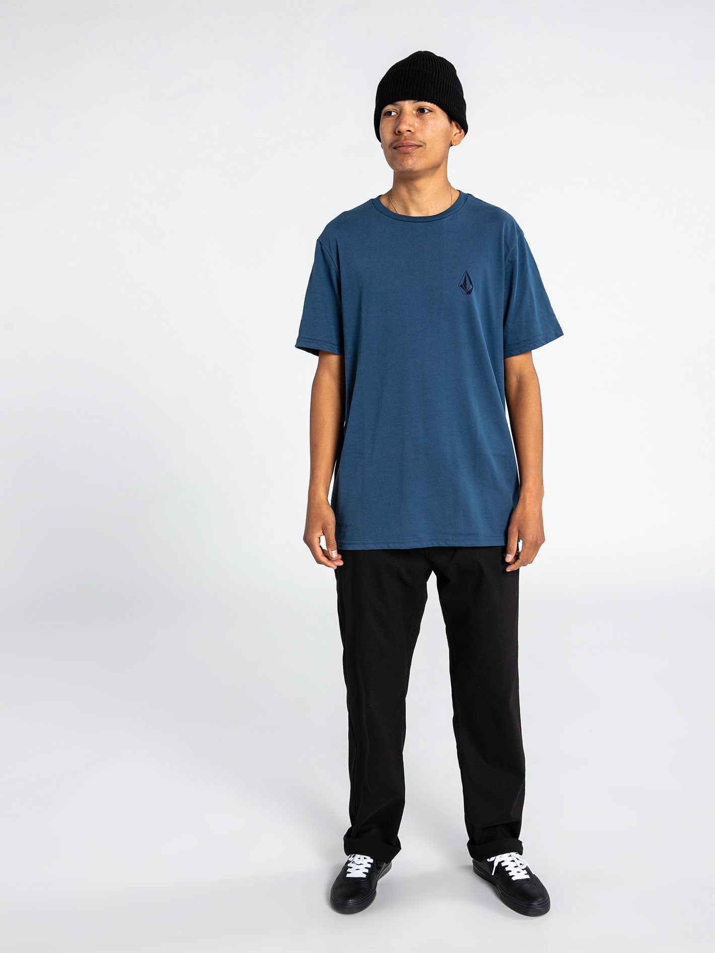 Stone Tech Short Sleeve Tee - Smokey Blue – Volcom US