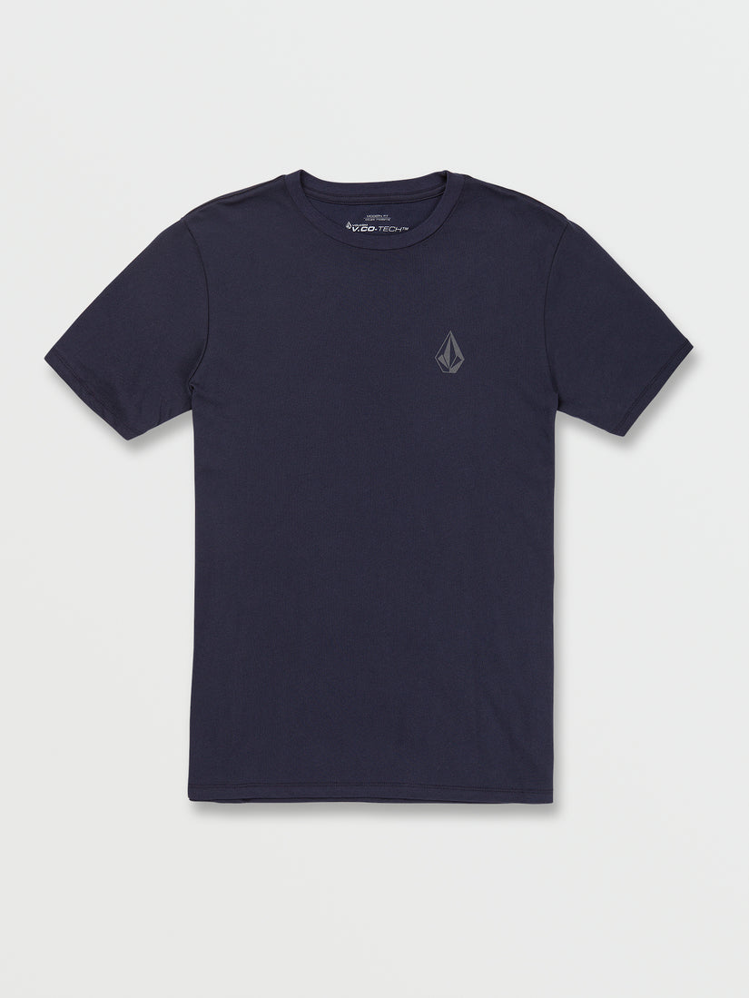 Stone Tech Short Sleeve Tee - Navy (A4332217_NVY) [F]