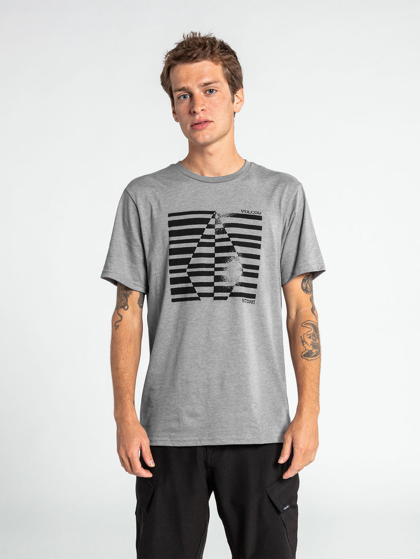 Fifty50 Stone Short Sleeve Tee - Heather Grey (A4342100_HGR) [1]