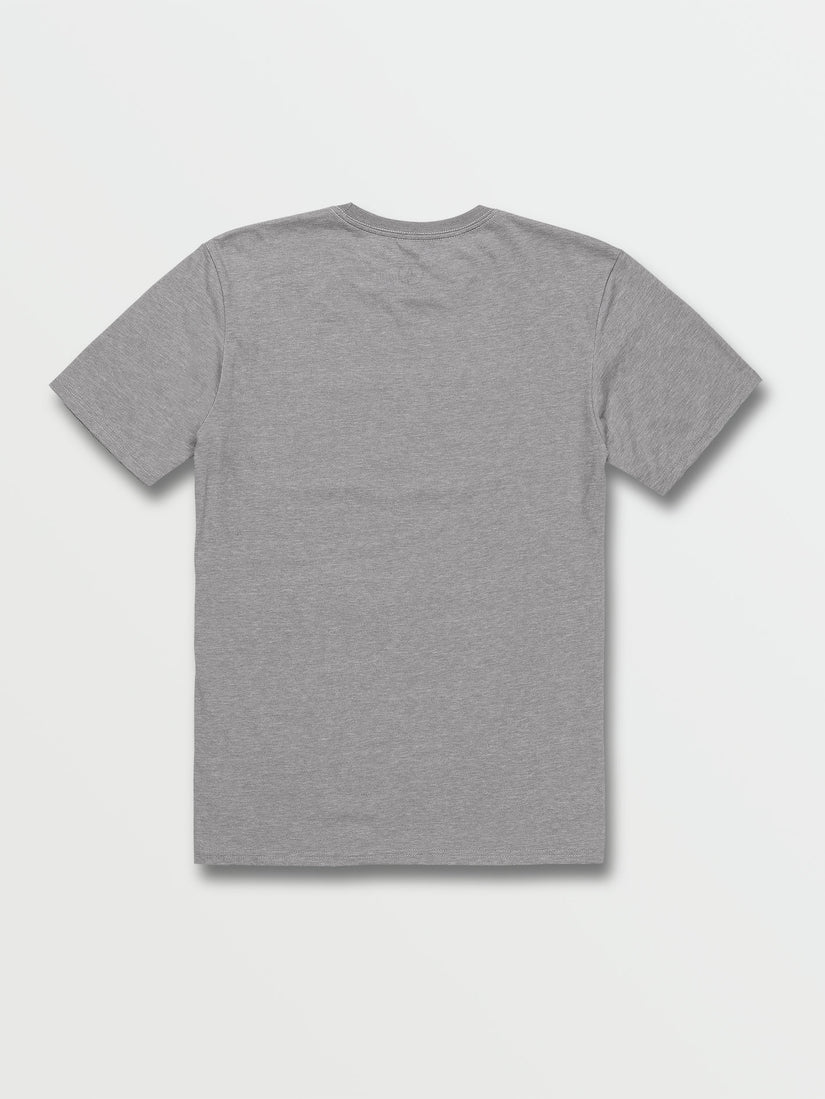 Fifty50 Stone Short Sleeve Tee - Heather Grey (A4342100_HGR) [B]