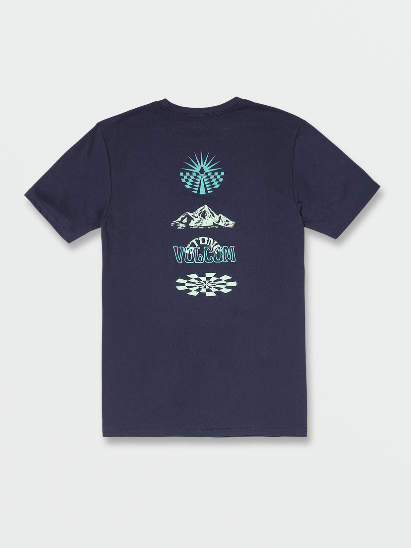 Chimney Short Sleeve Tee - Navy (A4342201_NVY) [B]