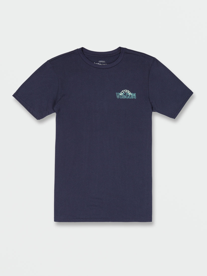 Chimney Short Sleeve Tee - Navy (A4342201_NVY) [F]