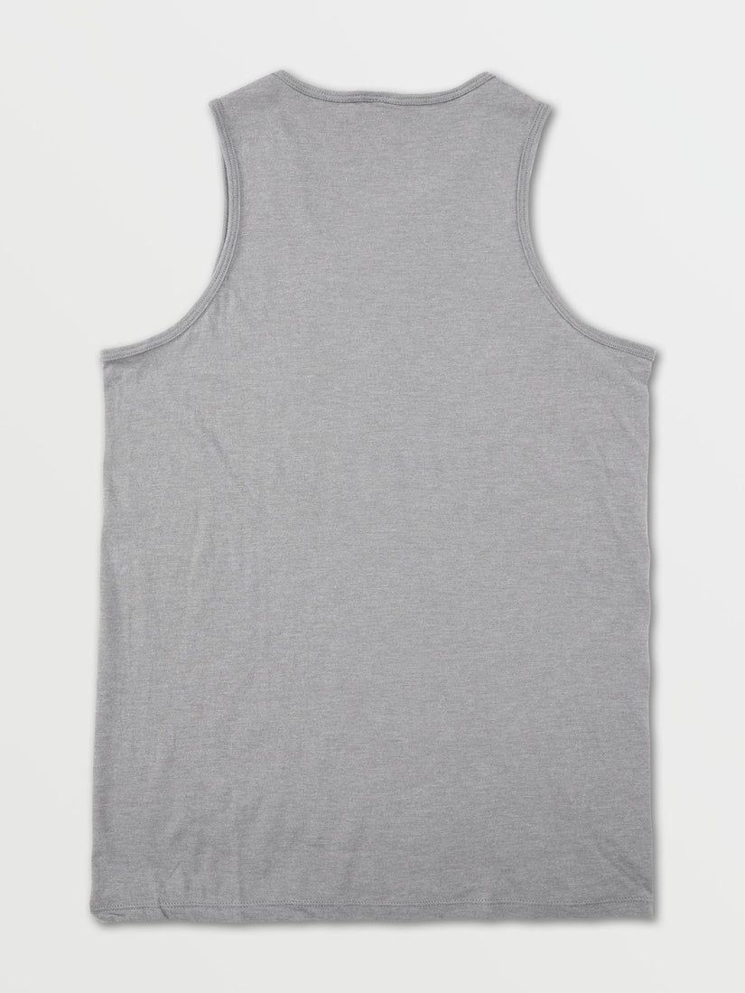 V Circle Stone Tank - Heather Grey (A45118V3_HGR) [B]