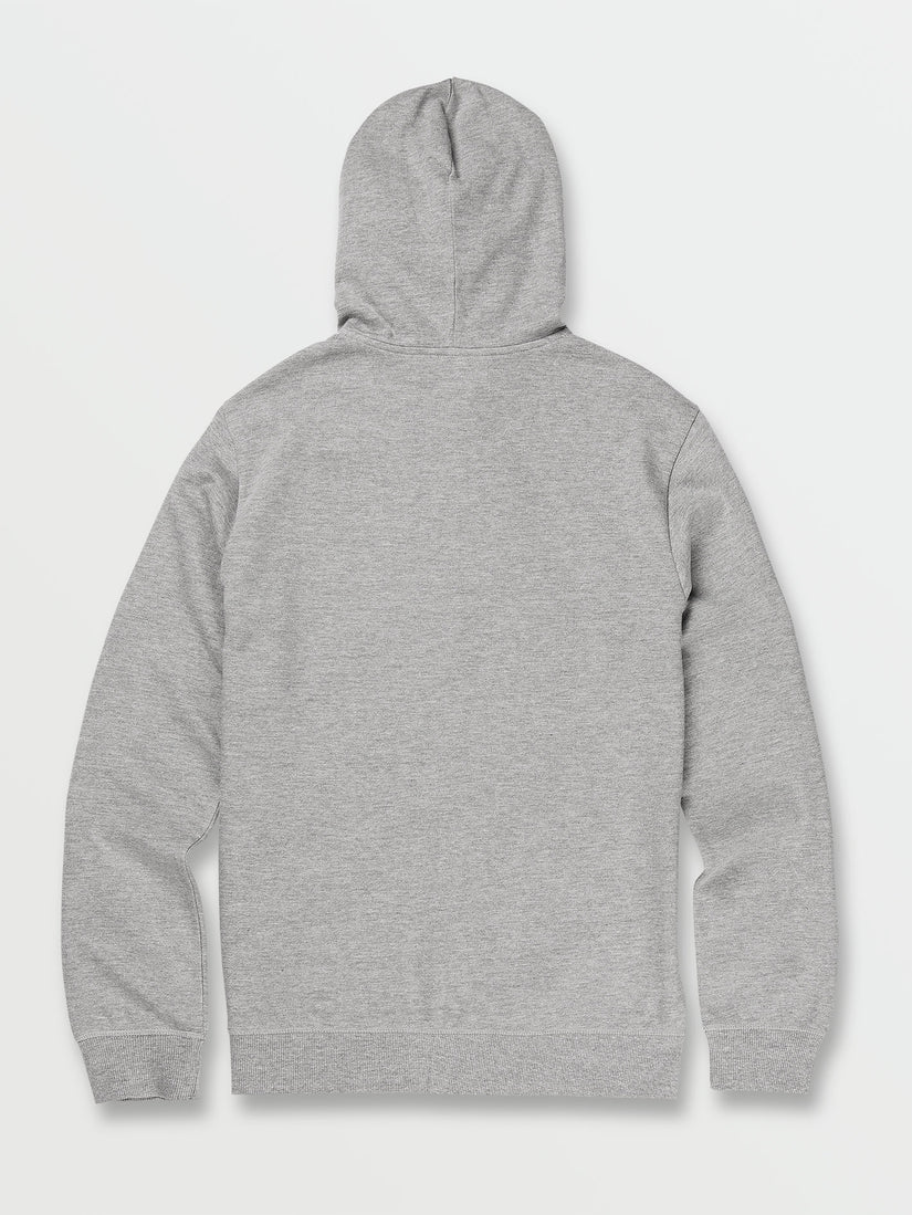 Foreman Zip Fleece Hoodie - Heather Grey (A4802001_HGR) [B]