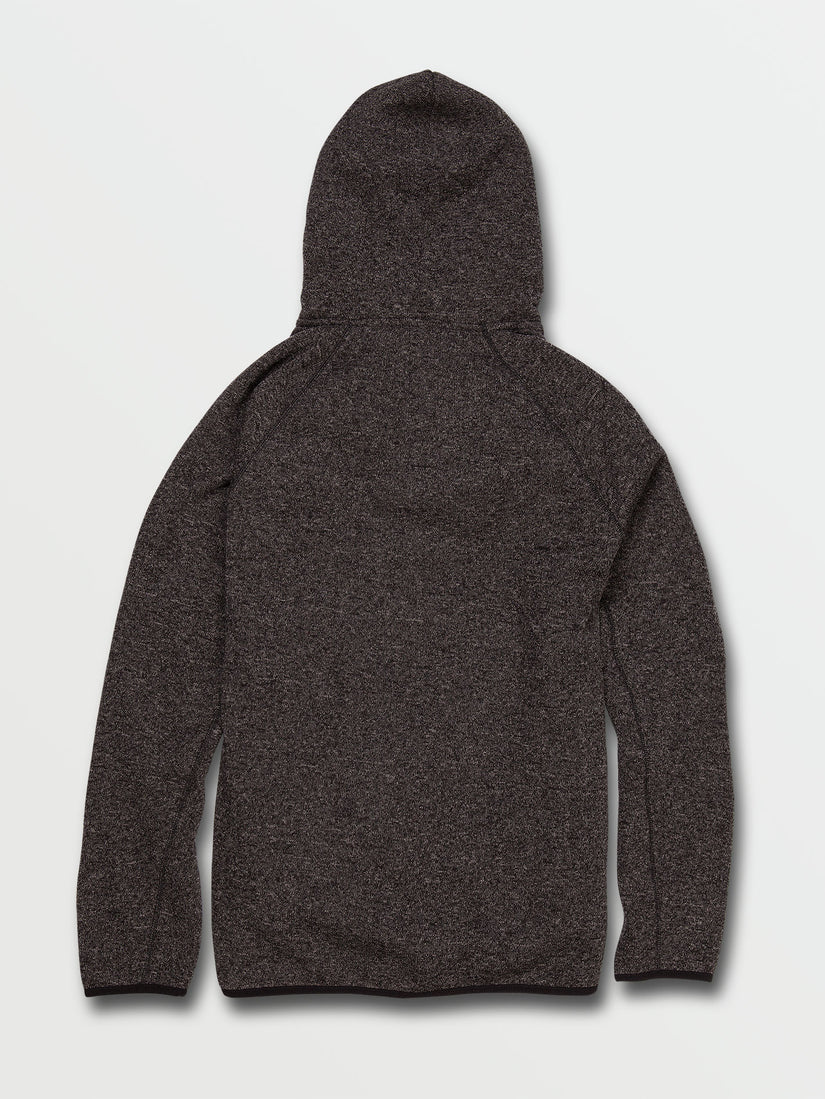 Exert Zip Hoodie - Heather Black (A4842100_HBK) [B]