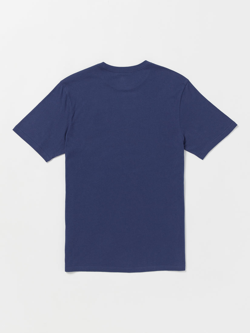 Iconic Stone Short Sleeve Tee - Estate Blue (A5012312_ESB) [B]