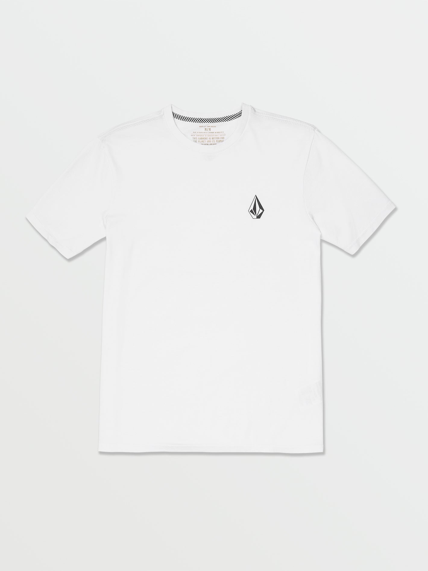 Iconic Stone Short Sleeve Tee - White – Volcom US