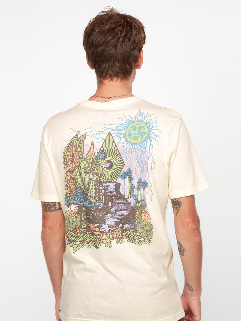 Skate Vitals Wizard Short Sleeve Tee - Off White