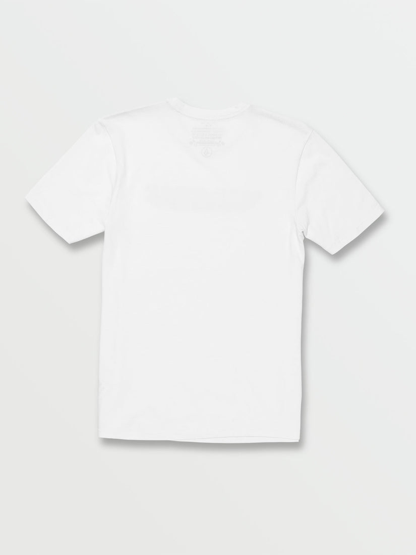 Holograph Short Sleeve Tee - White (A5042107_WHT) [B]