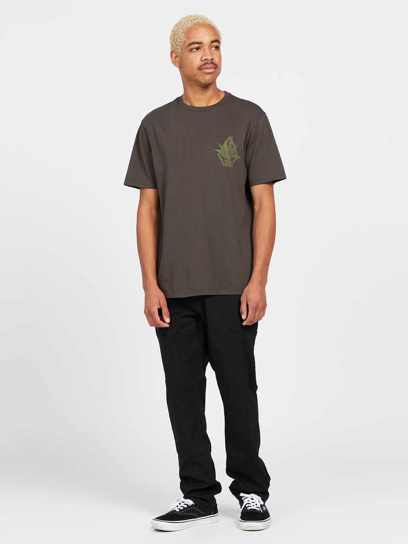 Perennial Farm To Yarn Short Sleeve Tee - Rinsed Black (A5042201_RIB) [1]