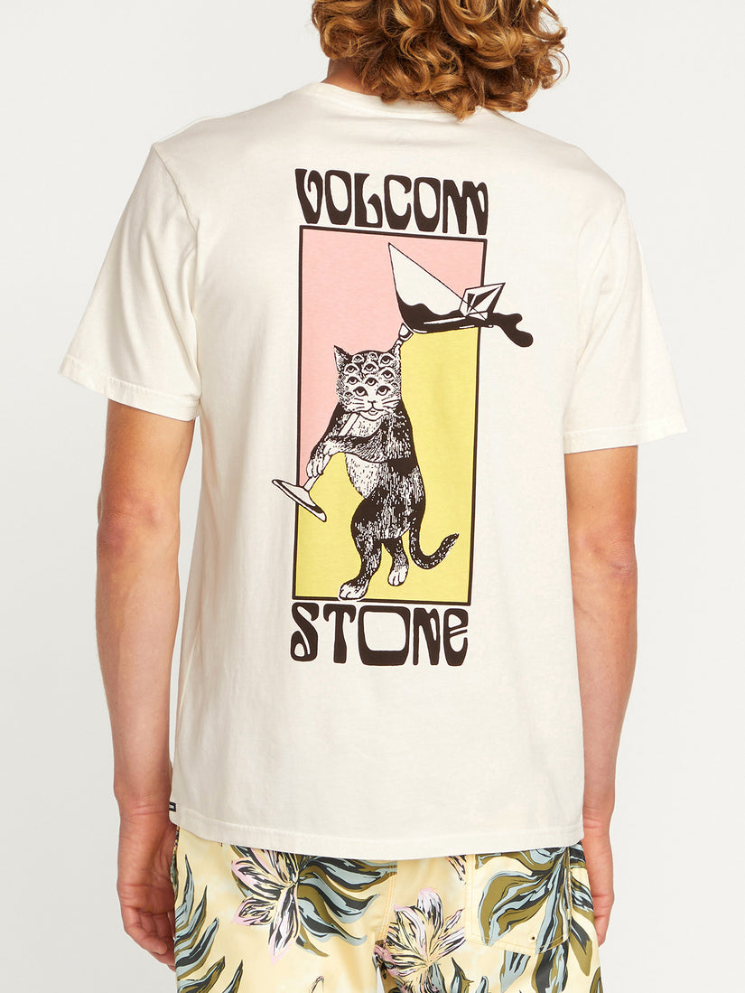 Feline Short Sleeve Tee - Cream (A5212303_CRM) [58]