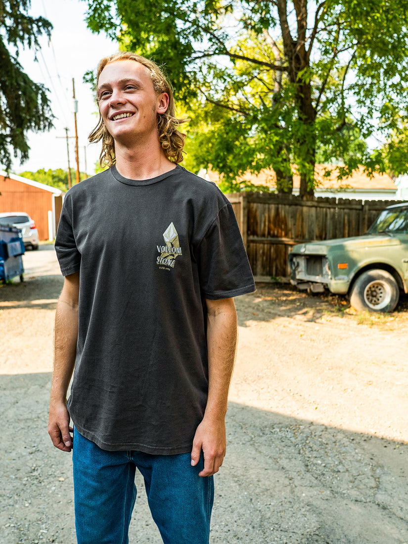 Stone Drag Short Sleeve Tee - Black