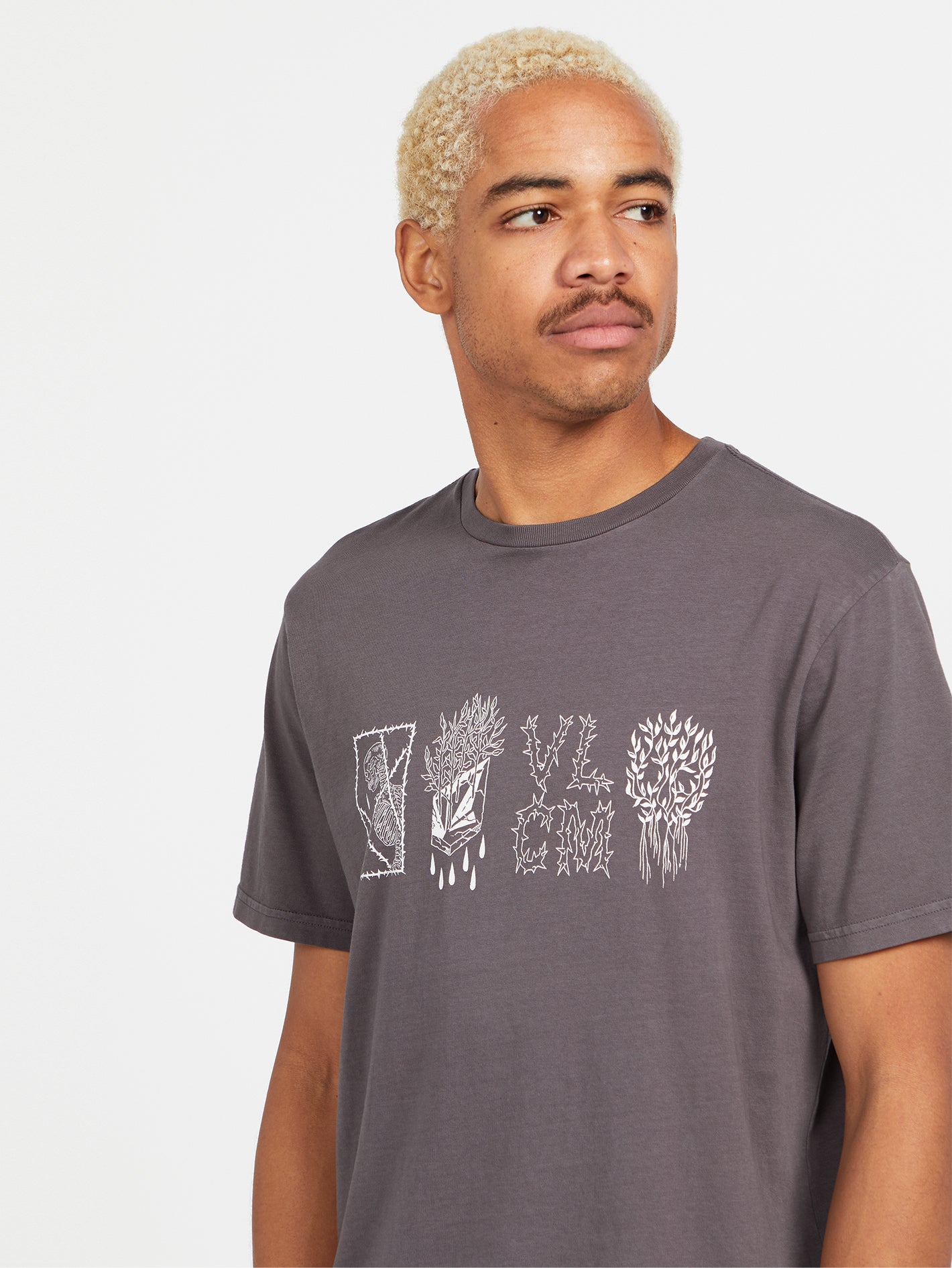 Vaderetro Featured Artist Short Sleeve Tee - Storm Cloud | Volcom US