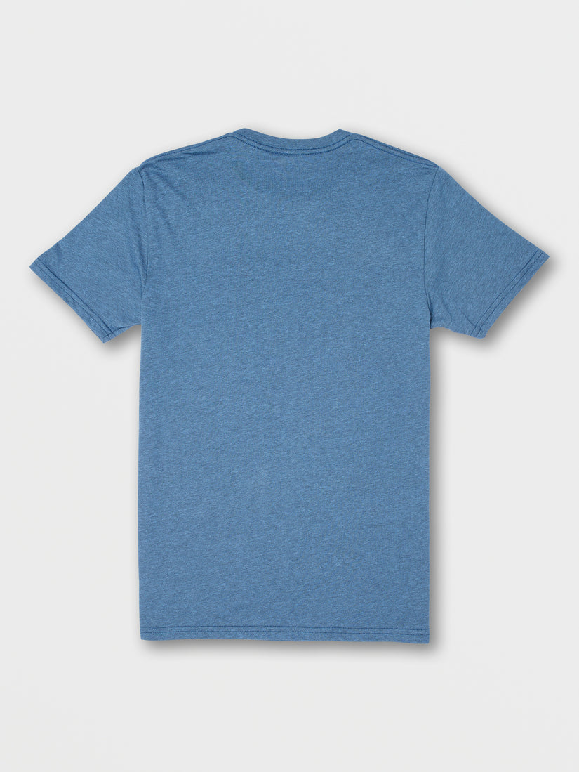 Swifted Short Sleeve Heather Tee - Indigo