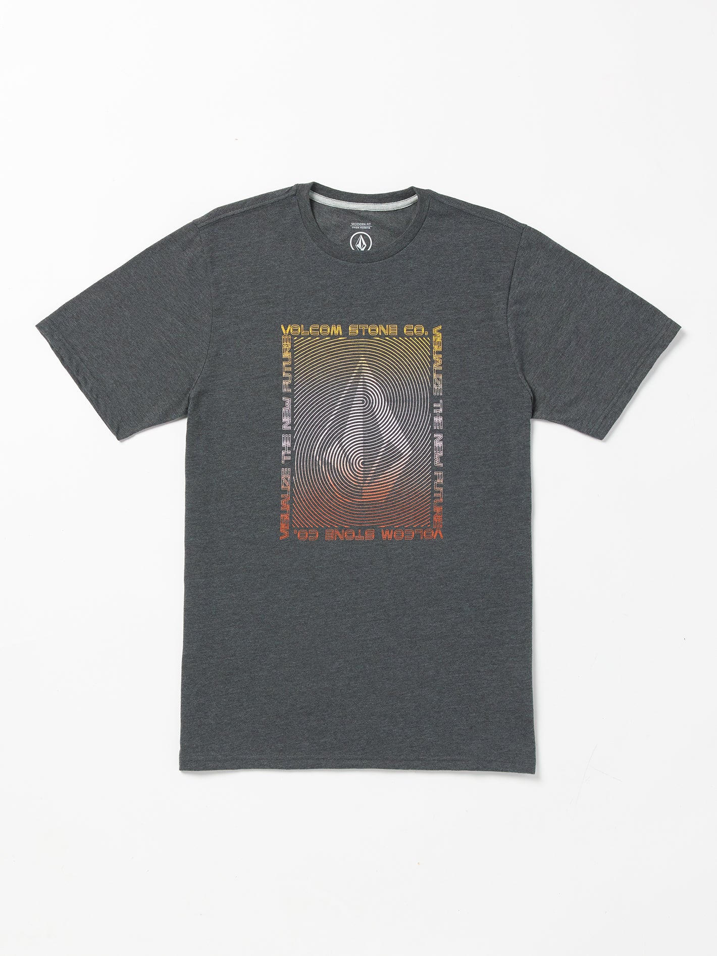 Visualizer Short Sleeve Tee - Dark Black Heather – Volcom US