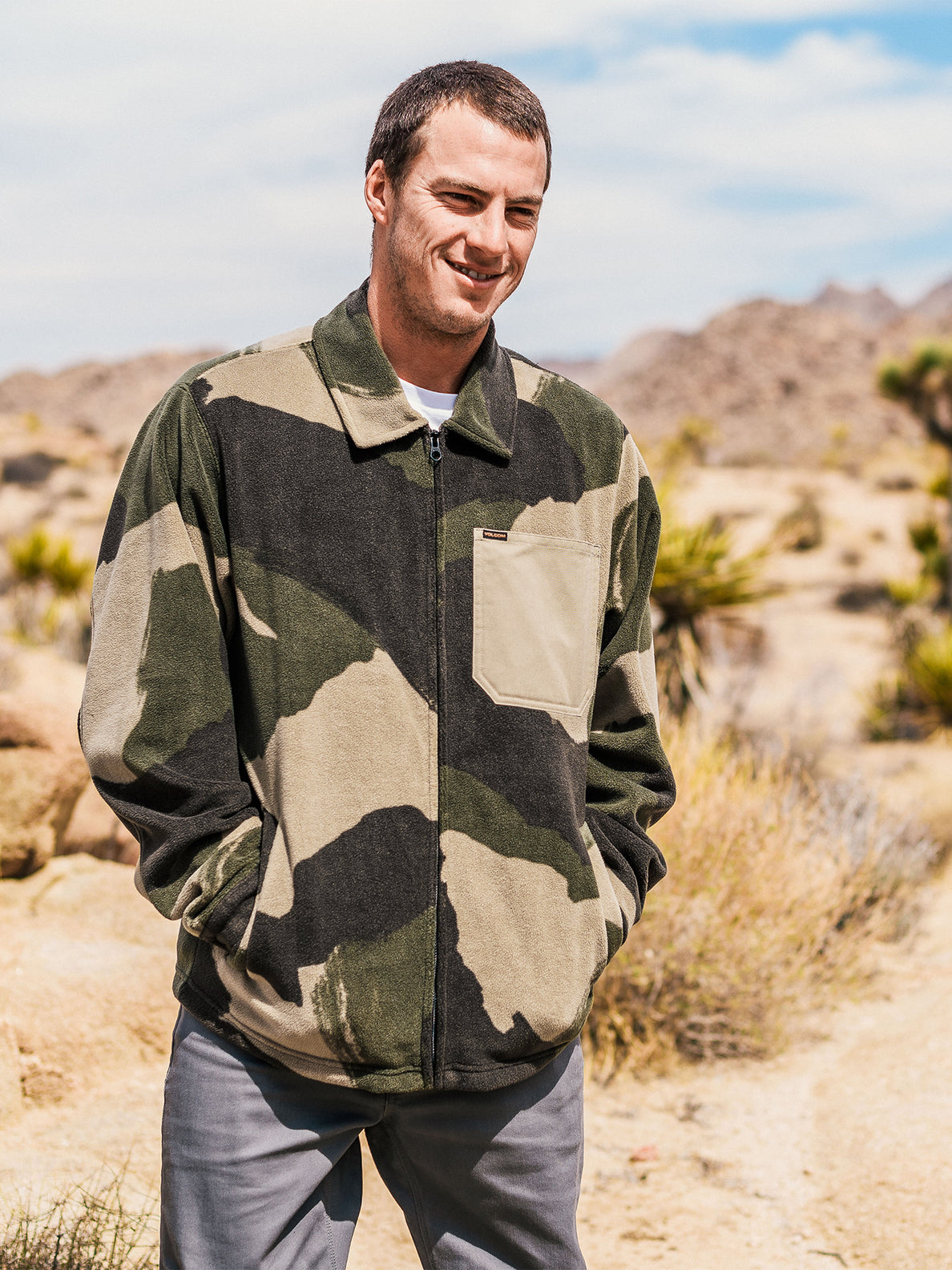 Imson Fleece Jacket - Camouflage – Volcom US