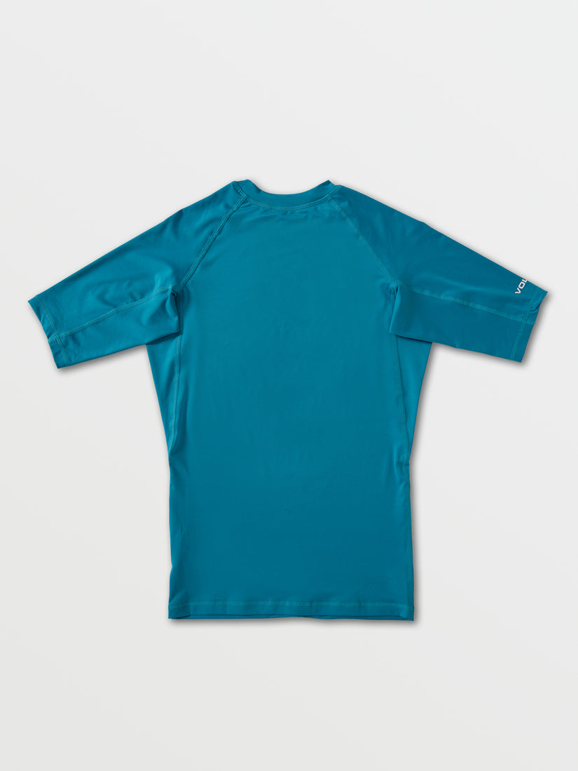 Lido Solid Short Sleeve - Barrier Reef (A9132103_BAF) [B]