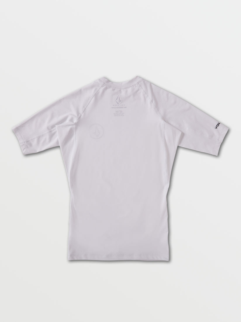 Lido Solid Short Sleeve - White (A9132103_WHT) [B]