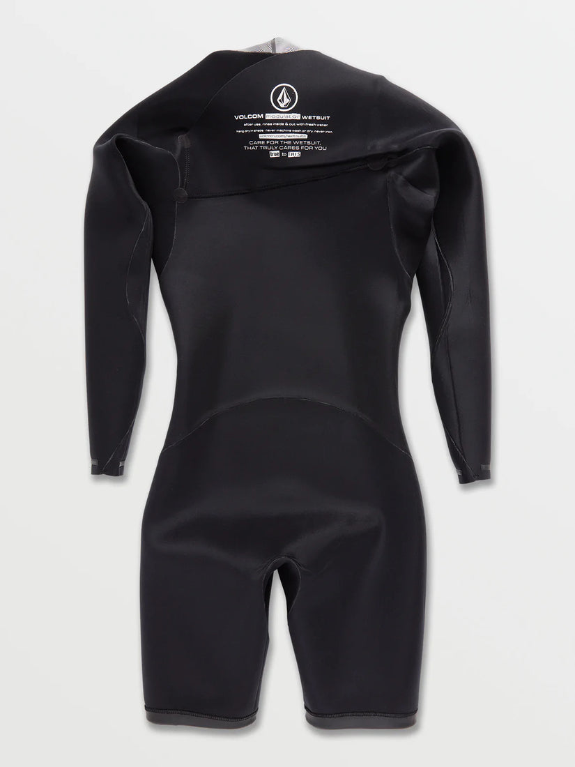 Modulator 2mm Long Sleeve Chest Zip Wetsuit - Black (2022)