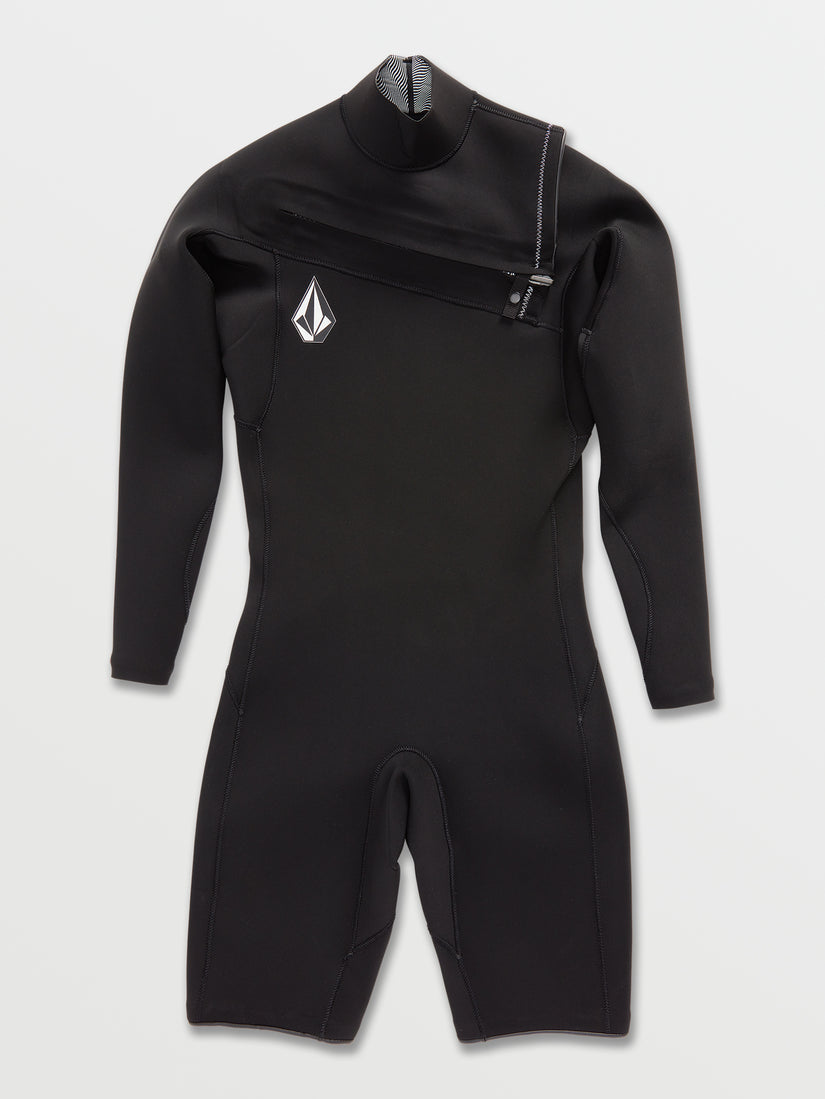 Modulator 2mm Long Sleeve Chest Zip Wetsuit - Black (2022)