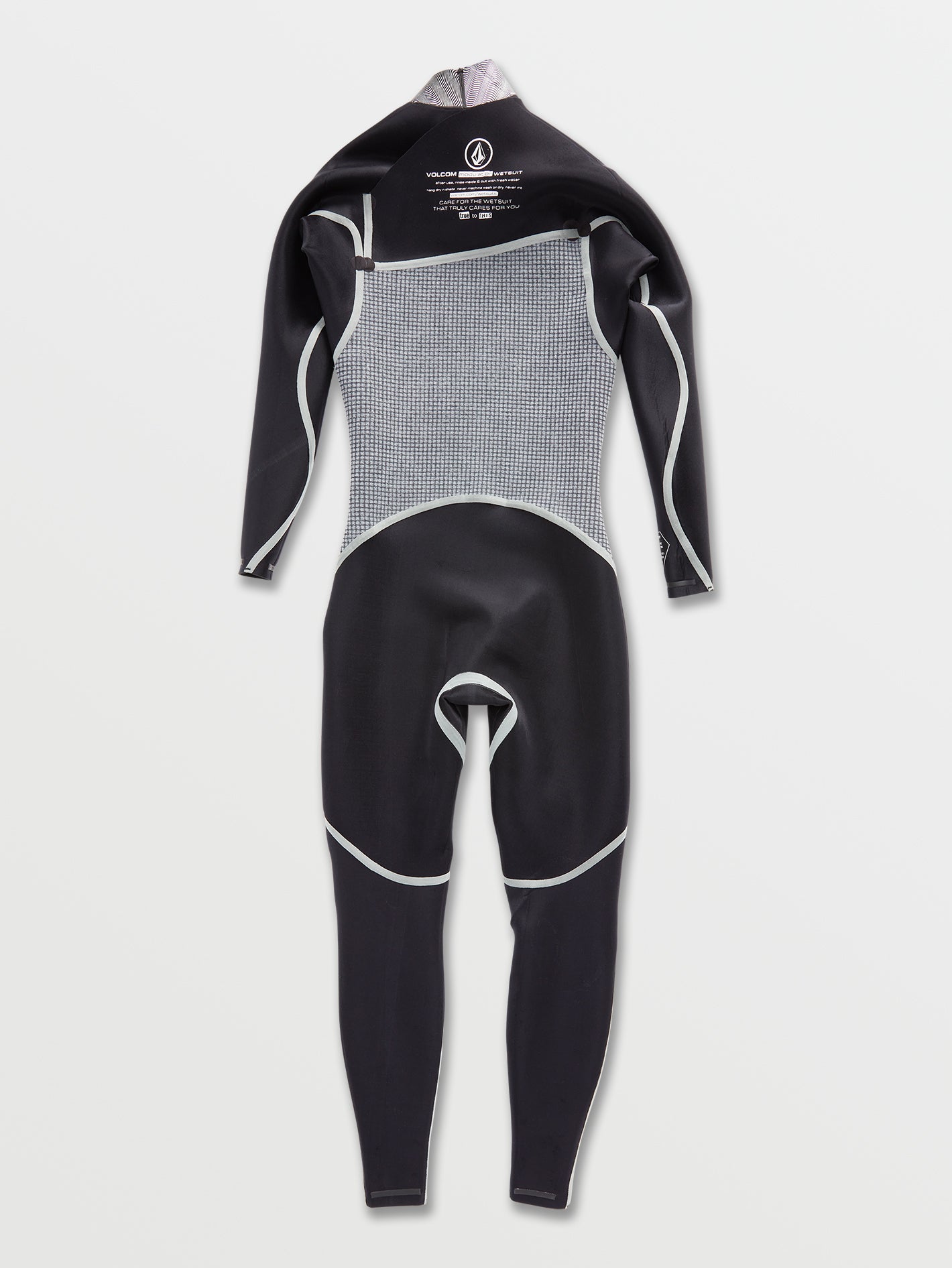 Modulator 2mm Long Sleeve Chest Zip Wetsuit - Black (2022) | Volcom US