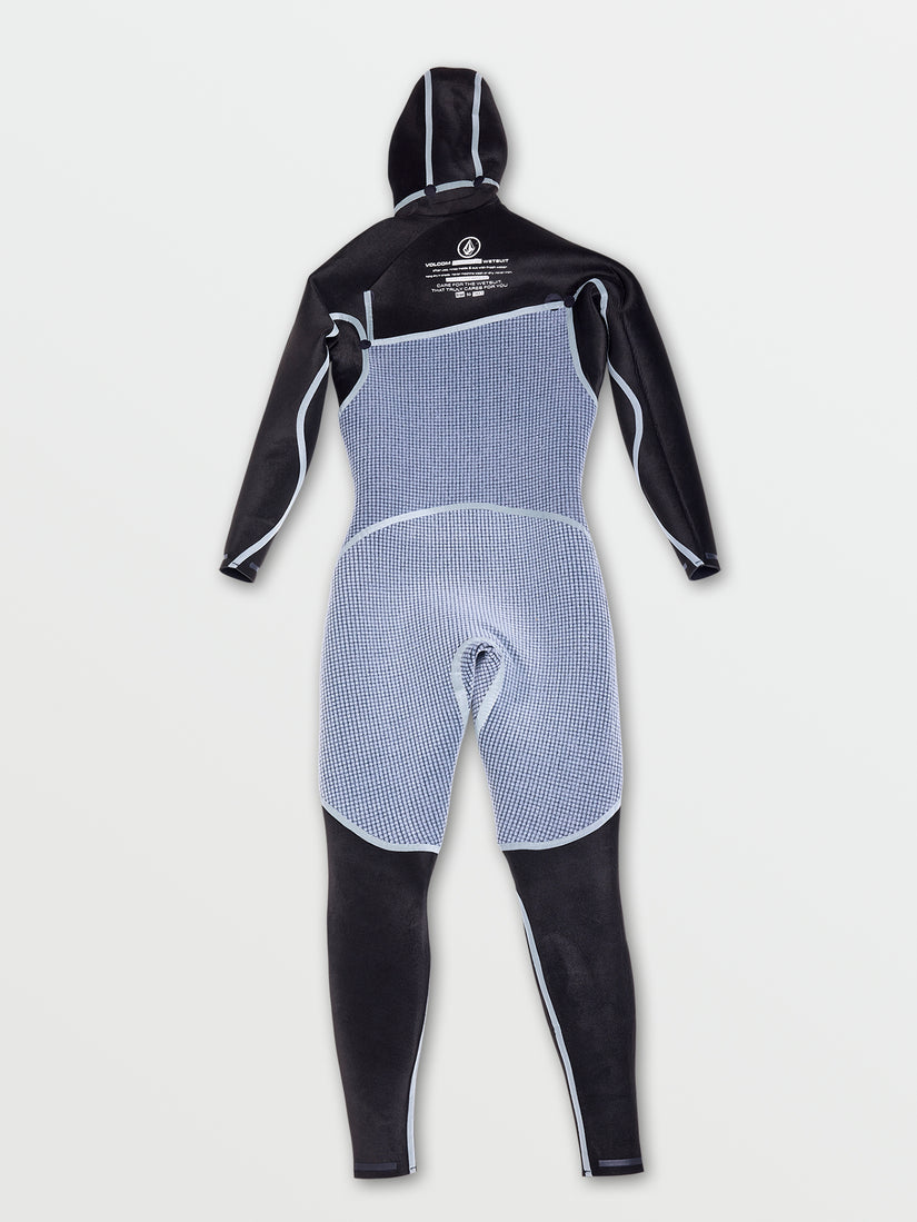 Modulator 5/4/3mm Long Sleeve Hooded Chest Zip Wetsuit - Black (2022)