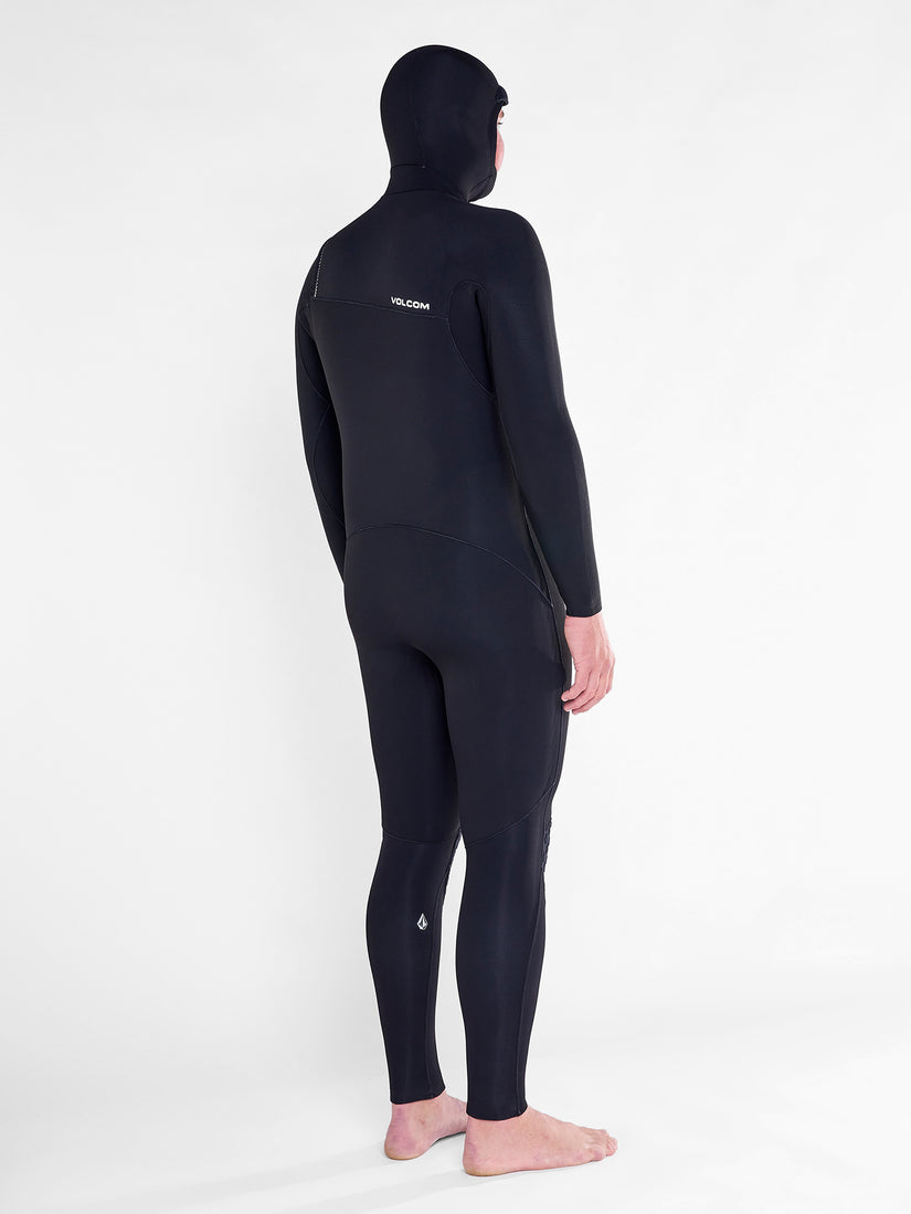 Modulator 5/4/3mm Long Sleeve Hooded Chest Zip Wetsuit - Black (2022)