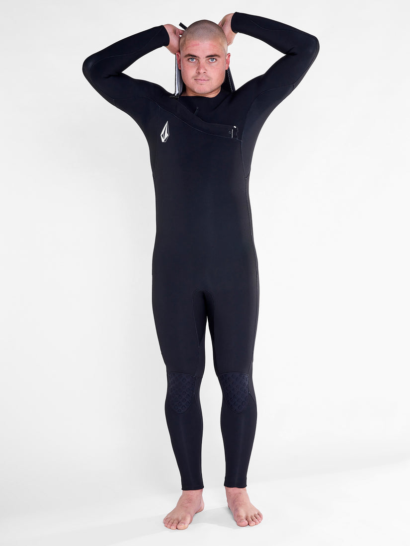 Modulator 5/4/3mm Long Sleeve Hooded Chest Zip Wetsuit - Black (2022)