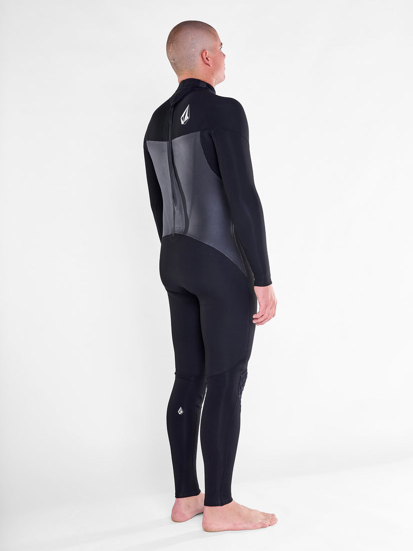 Mens Modulator 4/3mm Long Sleeve Back Zip Fullsuit - Black