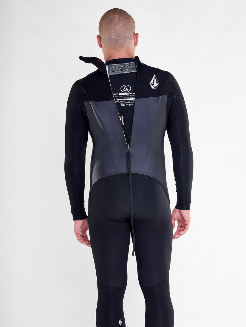 Mens Modulator 4/3mm Long Sleeve Back Zip Fullsuit - Black