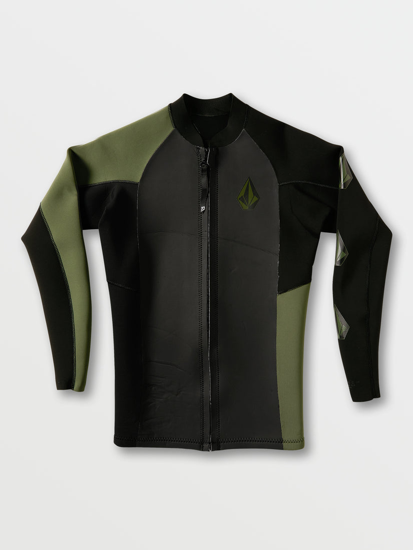 Stone Zip UPF 50 Rashguard Jacket - Black (A9612000_BLK) [F]