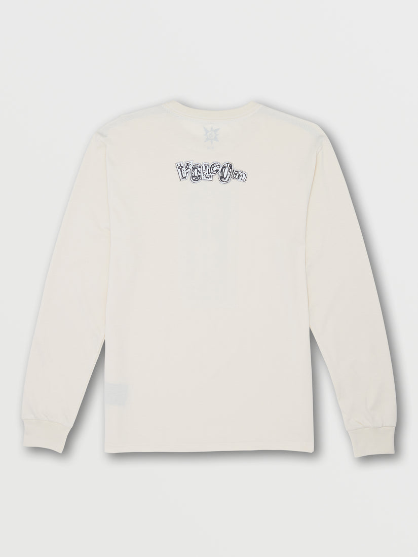 Tokyo True O Stone Long Sleeve Tee - Whitecap Grey