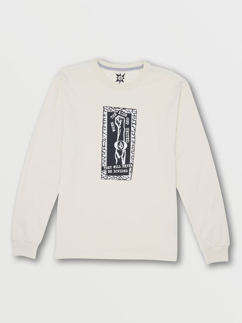 Tokyo True O Stone Long Sleeve Tee - Whitecap Grey