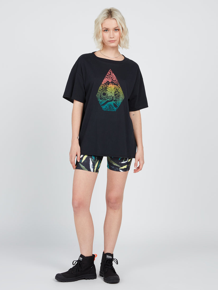 Stone Tech Short Sleeve Tee - Black Combo (B0112207_BLC) [F]