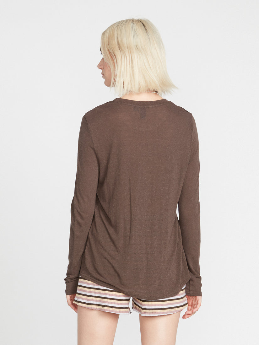 Tern N Bern Short Sleeve Top - Espresso (B0342102_ESP) [B]