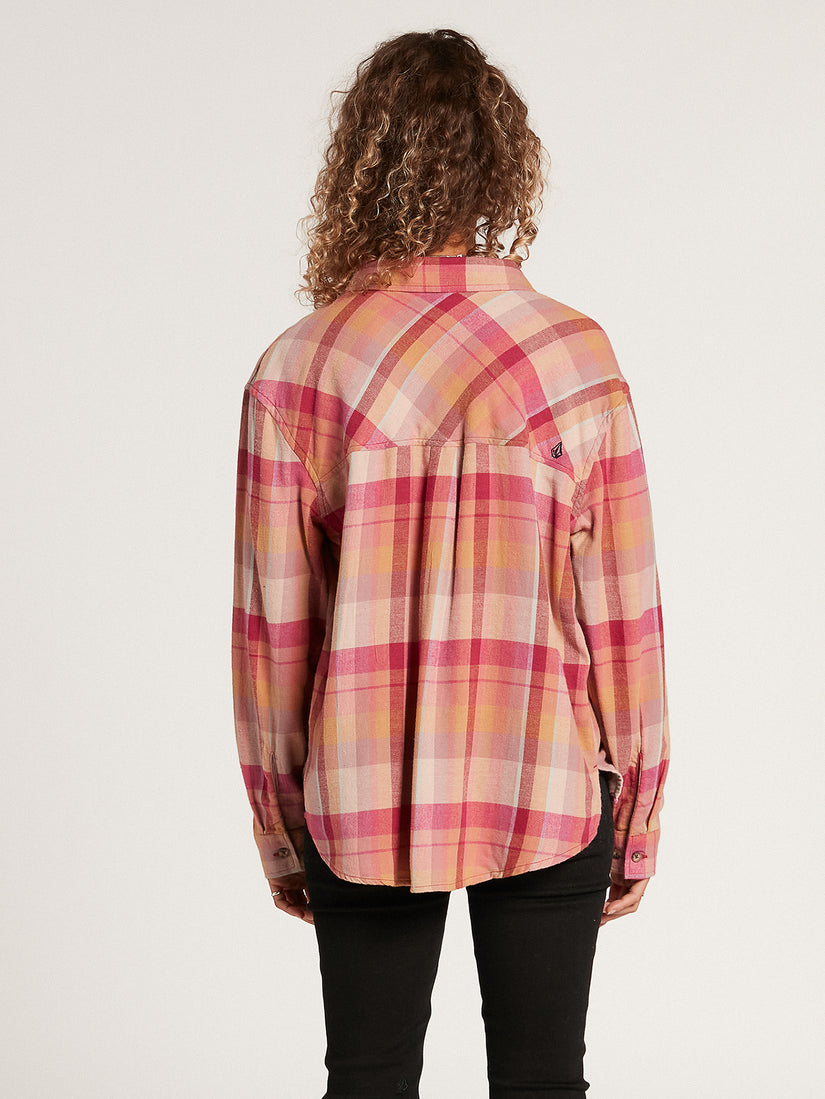 Plaid to Meet U Long Sleeve Flannel - Auburn (B0512100_AUB) [B]