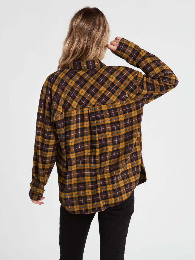 PLAID TO MEET U LS - BRONZE (B0512100_BRZ) [B]