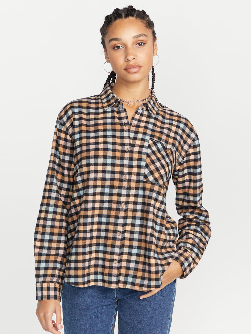 Plaid To Meet U Long Sleeve Shirt - Winter Orchid (B0532302_ORC) [13]