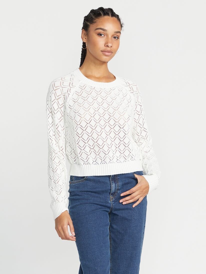 Shellfire Sweater - Star White (B0732300_SWH) [F]