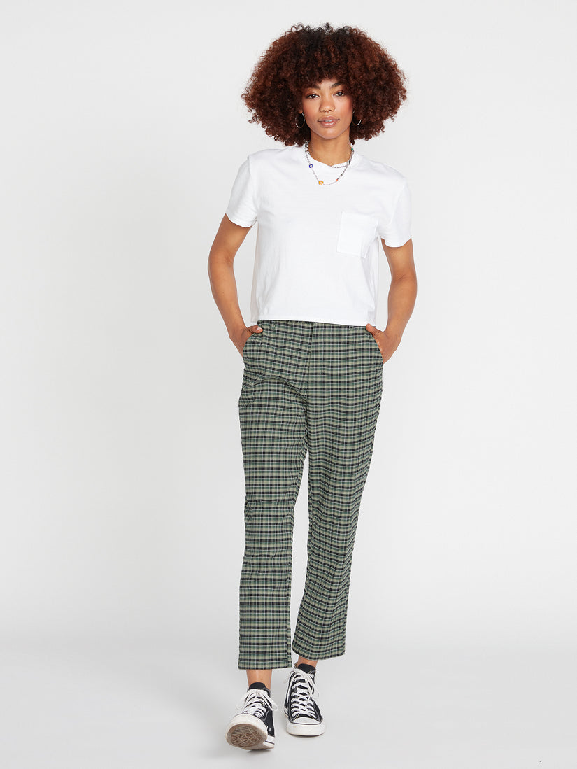 Frochickie Highrise Chino Pants - Dark Pine (B1131809_DPN) [2]