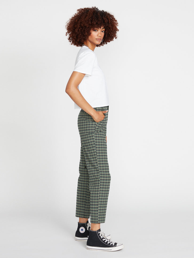 Frochickie Highrise Chino Pants - Dark Pine (B1131809_DPN) [3]