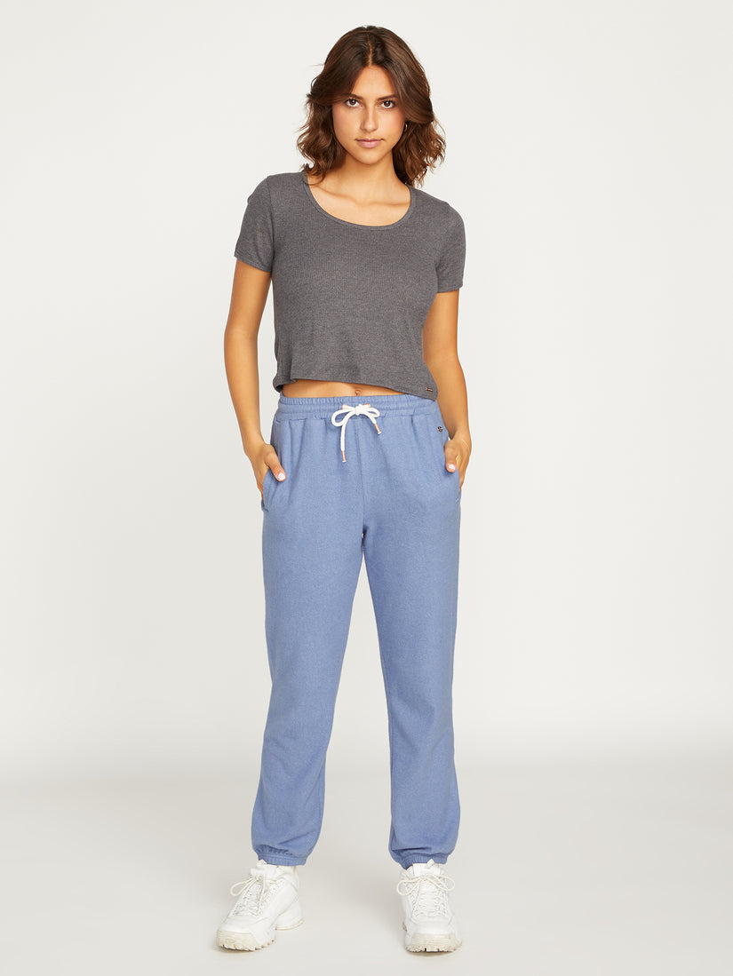 Lived in Lounge Fleece Pants - Washed Blue (B1212303_WBU) [F]