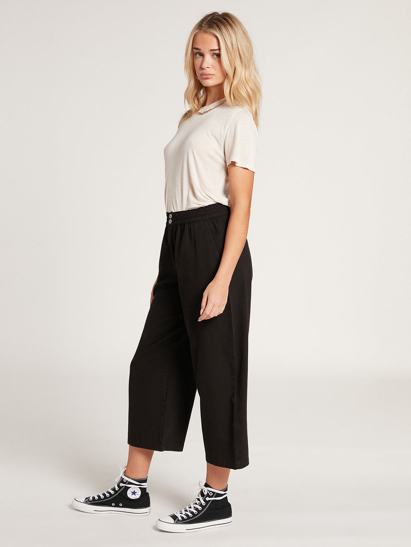 Struttin Stone Cropped Chino Pant - Black (B1222101_BLK) [1]