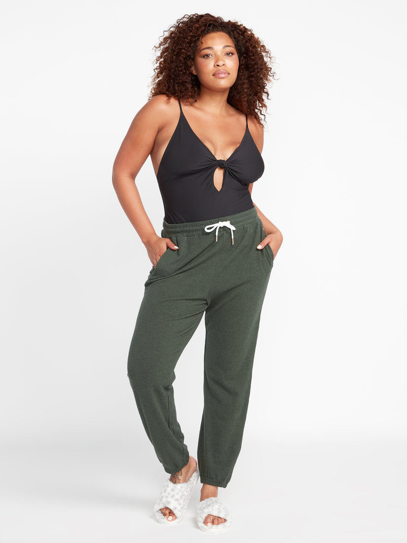 Lived In Lounge Fleece Pants - Dark Pine