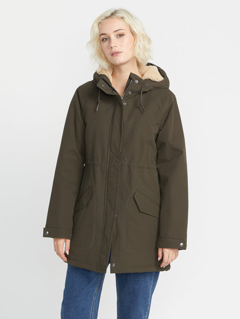 Less Is More 5K Parka Jacket - Wren (B1732309_WRE) [F]