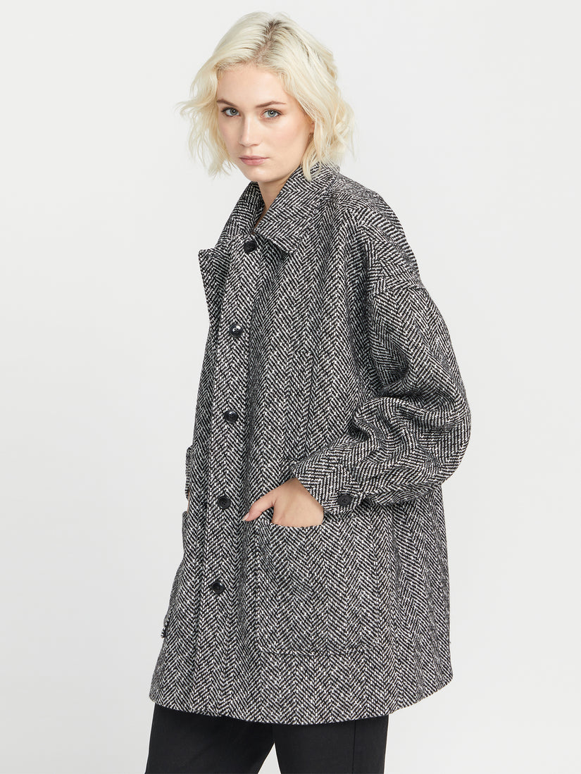 Beegy Coat Jacket - Heather Grey (B1732311_HGR) [8]